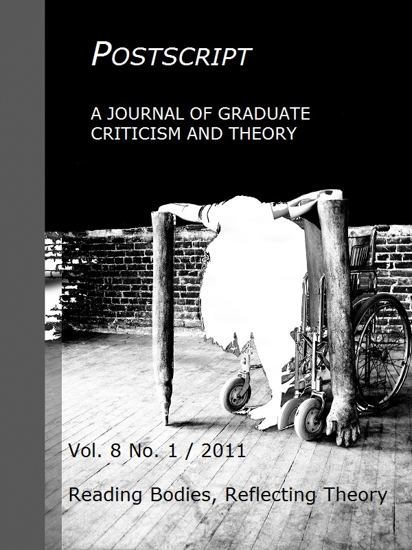 Article Postscripts Postscript: A Journal of Graduate Criticism and Theory